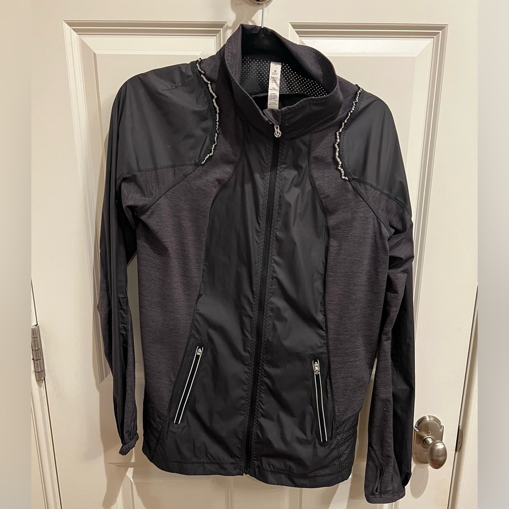 lululemon athletica Black Windbreaker Jacket